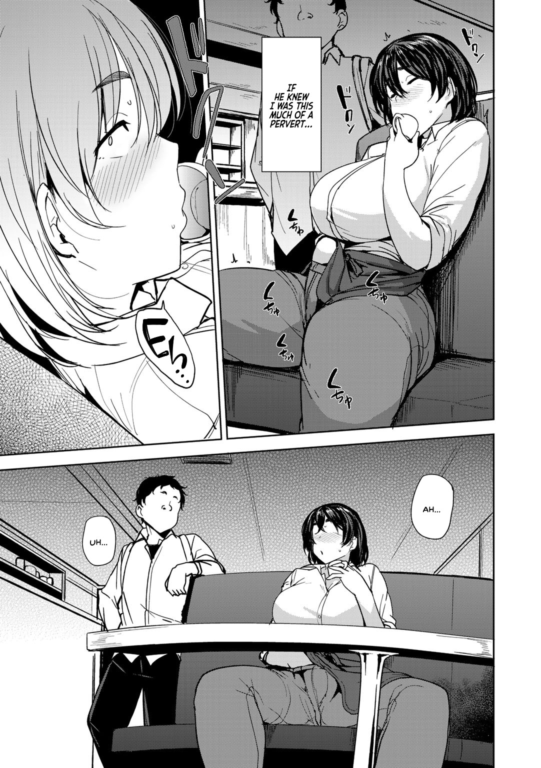 Hentai Manga Comic-TOSHINOSA BITTER END-Read-5